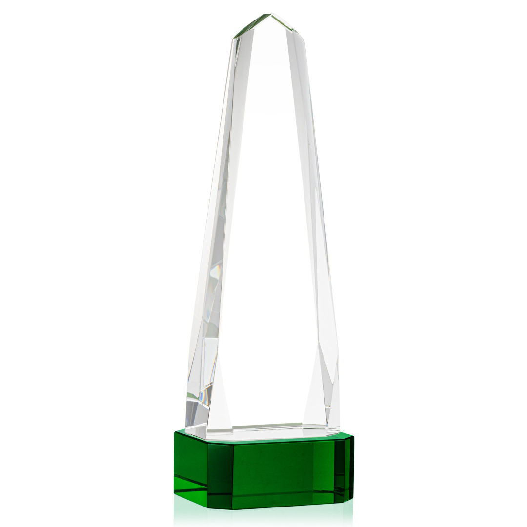 Geneva VividPrint™ Award on Base - Green 13