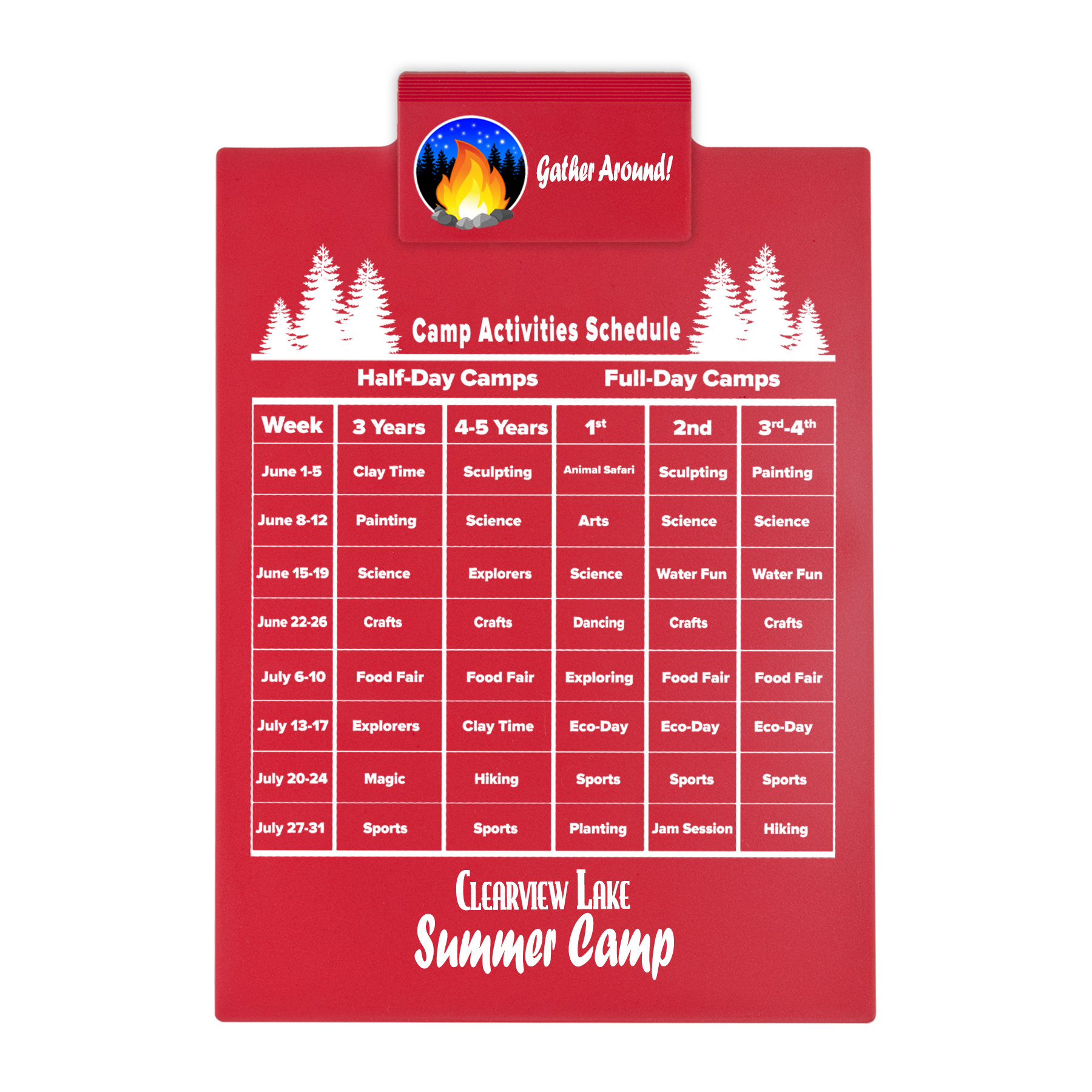 Letter Clipboard - Digital Imprint 2