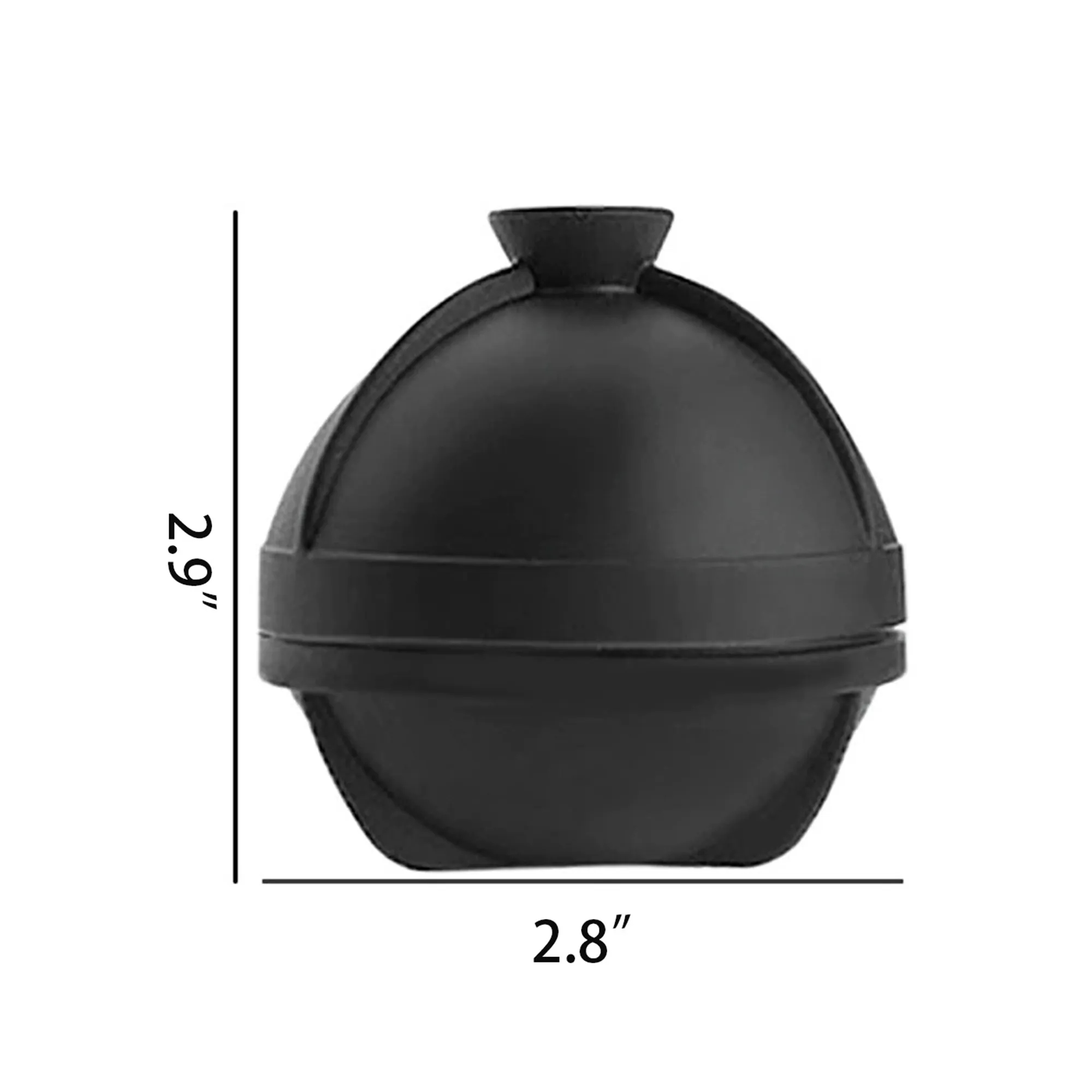 2.5" Baseball Ice Ball Cube Mold 2
