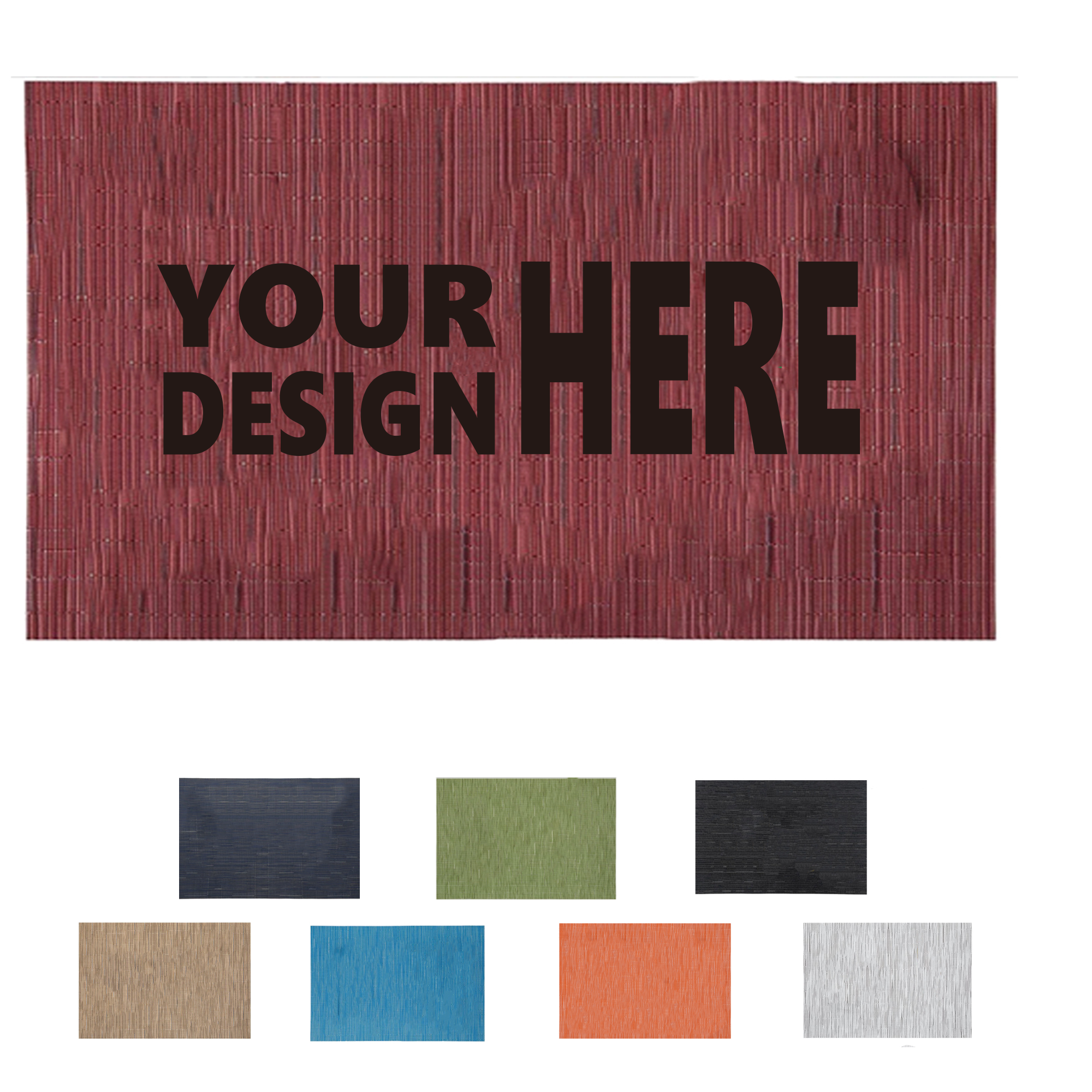 Square PVC Woven Placemat 2