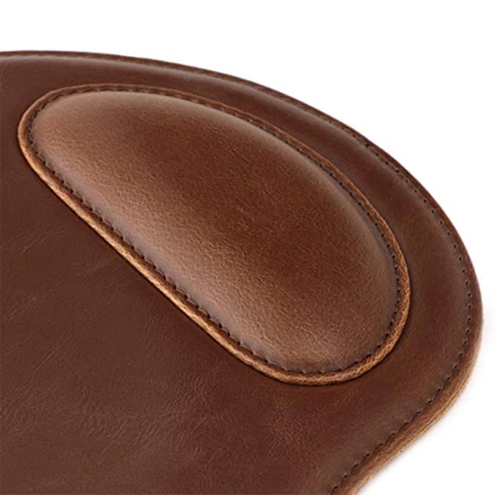 PU Leather Mouse Pad with Wrist Support 4