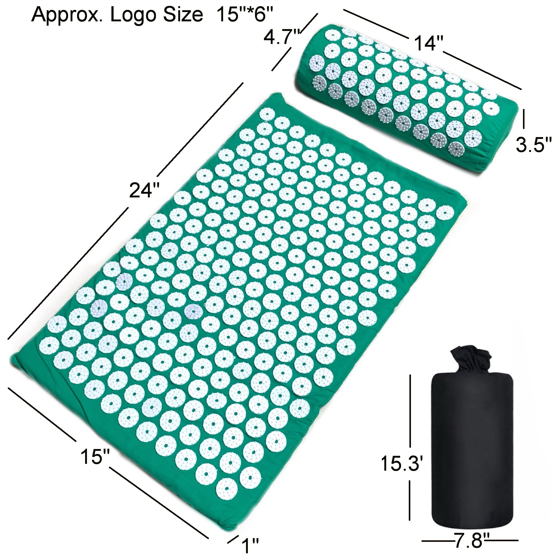 Acupressure Mat And Pillow Set 2