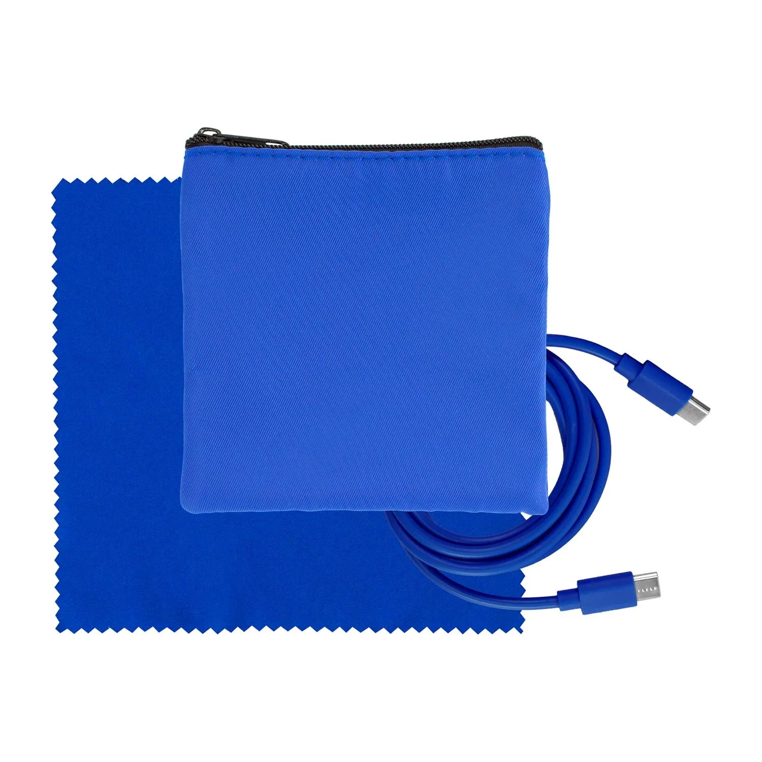 Colorful RPET C to C Cable & Cloth Set 18