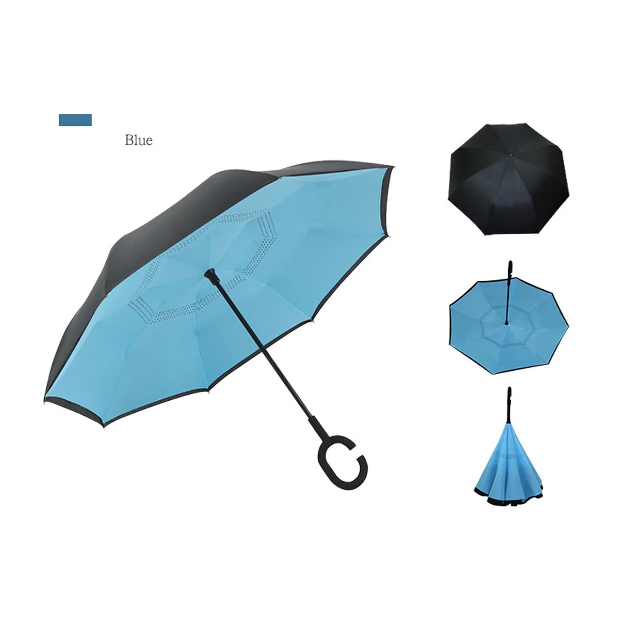 C Handle Reverse Umbrella 12