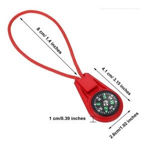 Mini Travel Mountaineering Portable Compass With Lanyard 3