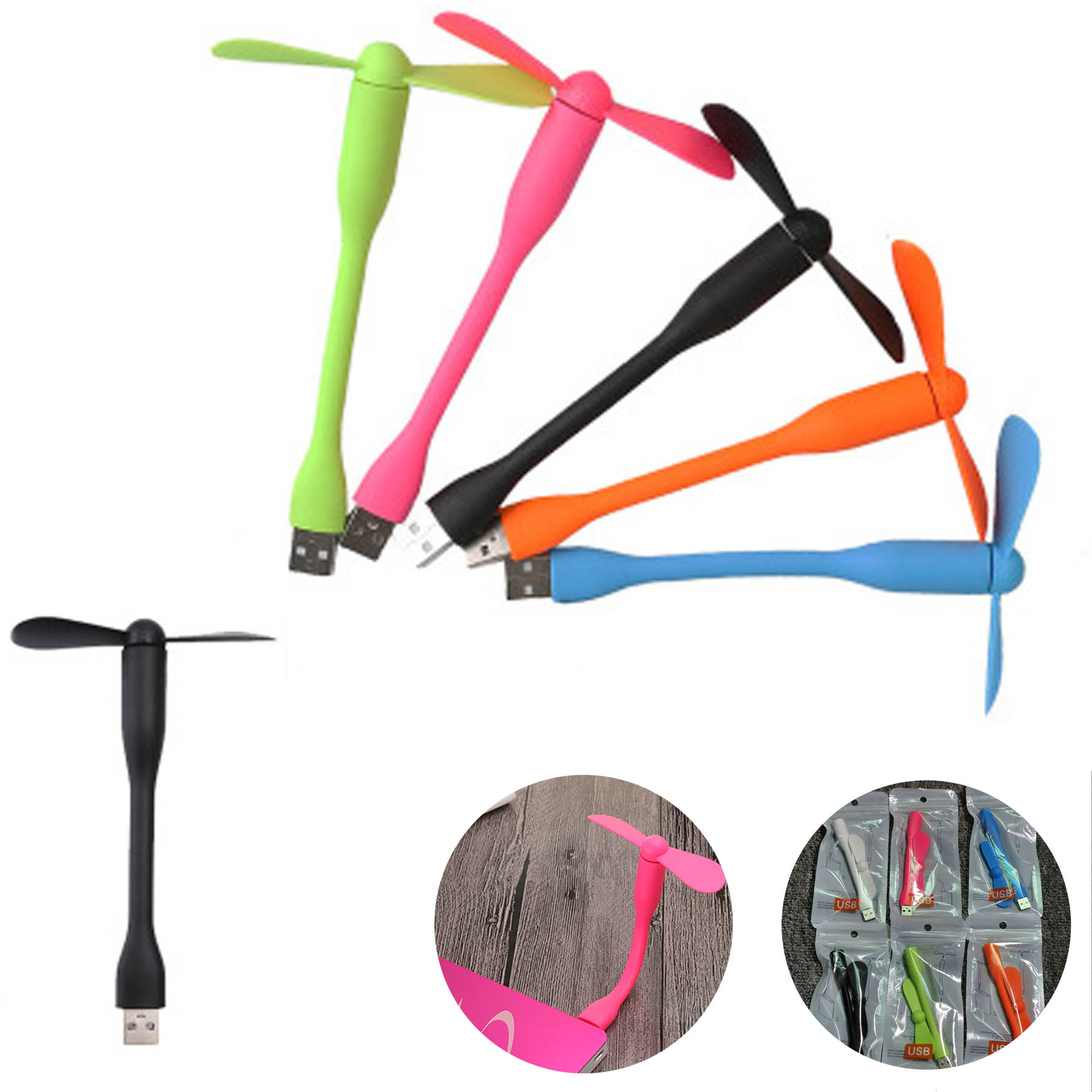 Portable Mini USB Flexible Fan 2