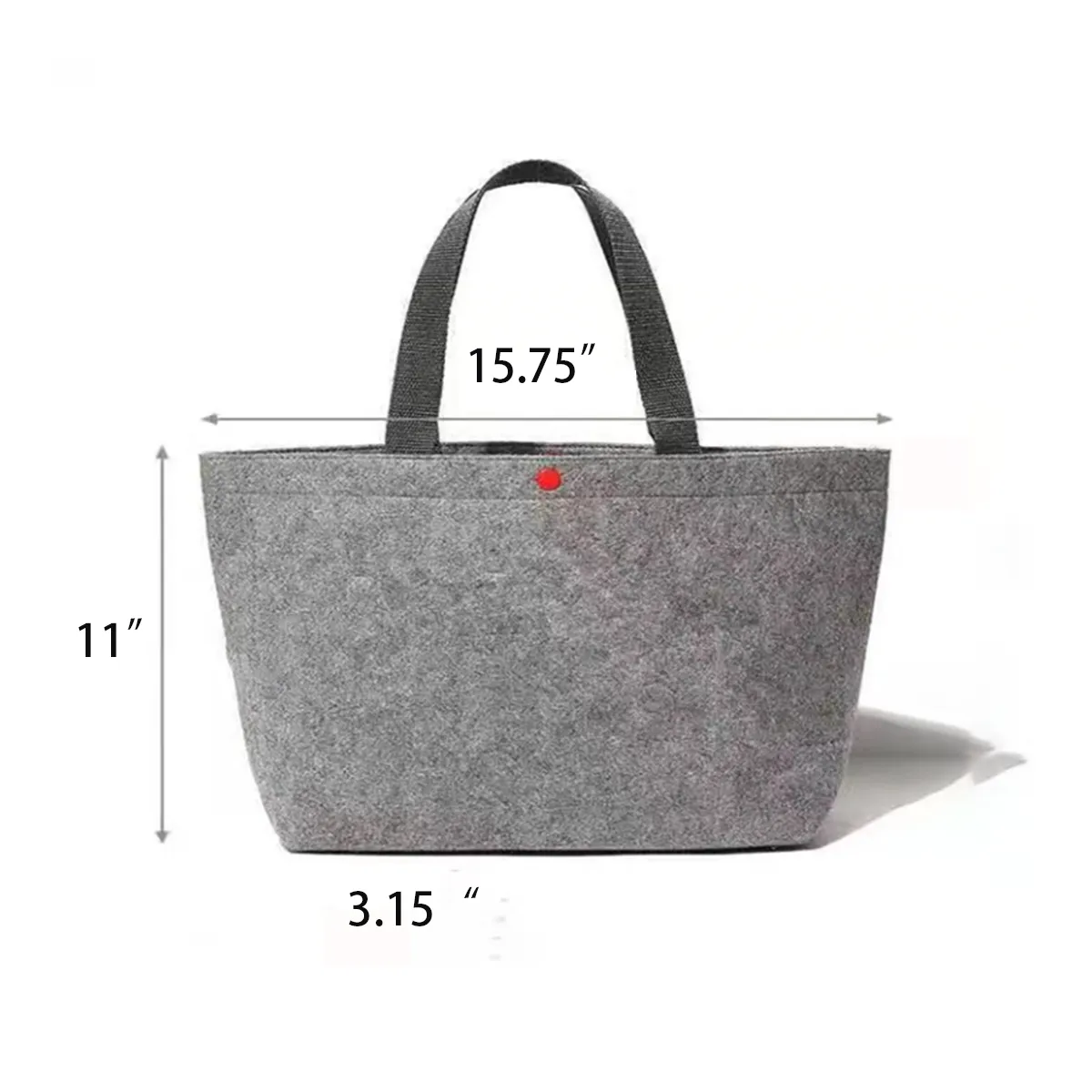 Felt Shell Tote Bag 2