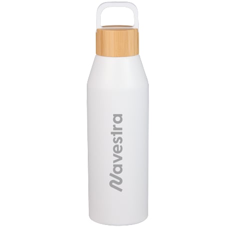Aspen 24 oz Recycled Bottle w/ FSC® 100% Bamboo Li 36