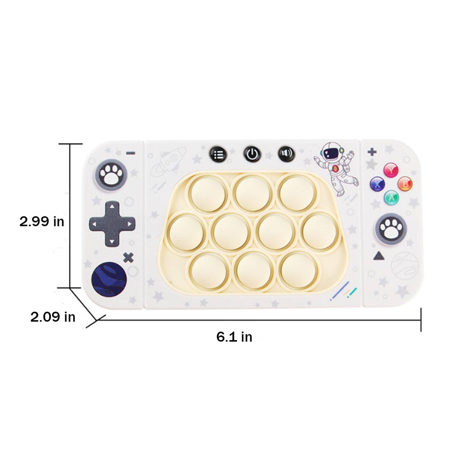 Multi-Mode Interactive Pop Fidget Toy w/ Lights 3