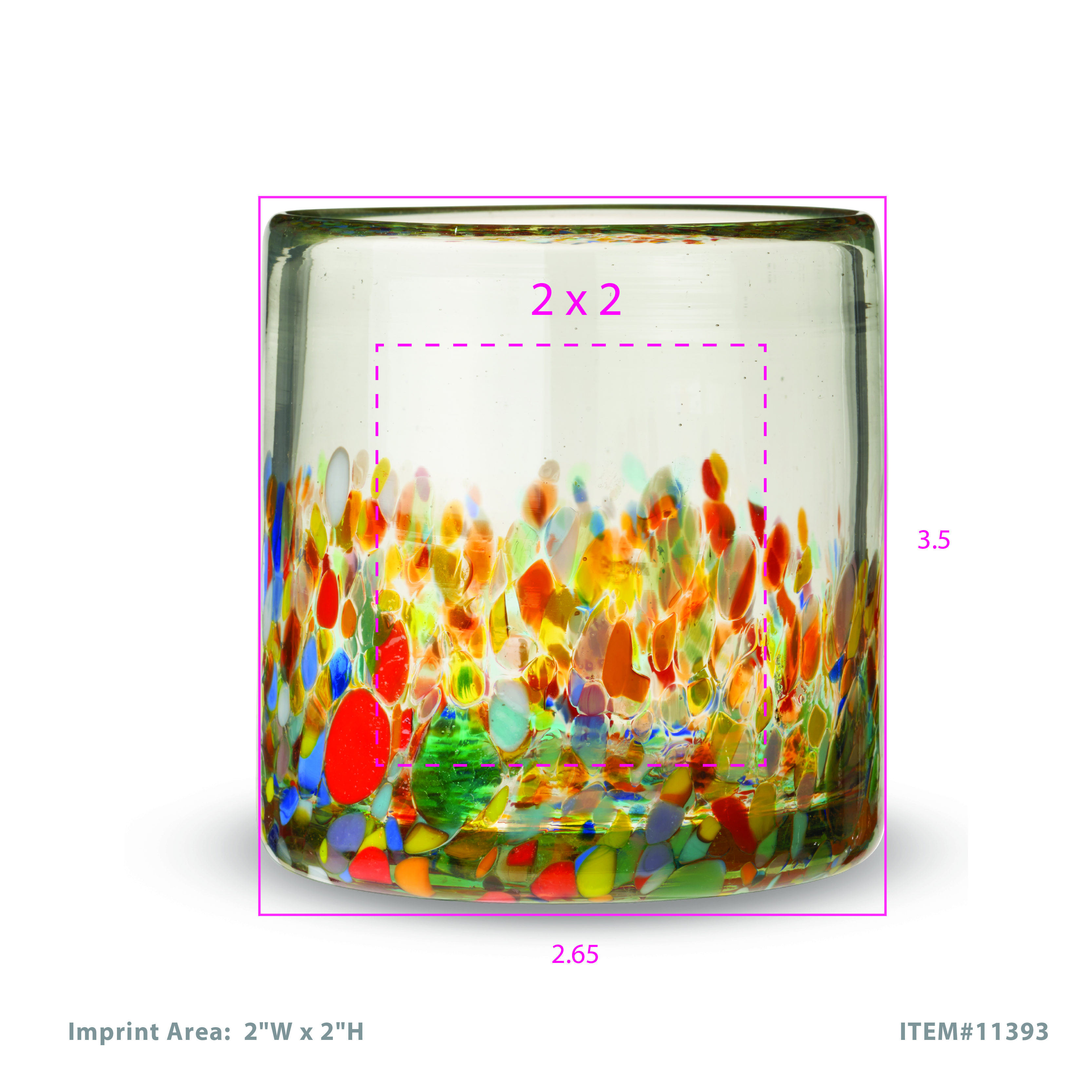 Twine Living® Artistico Recycled Tumbler, set of 2 5