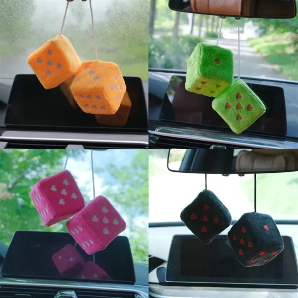 Fuzzy Dice Car Accessories 10