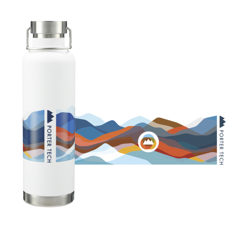 Thor Copper Vacuum Insulated Bottle 32oz 19