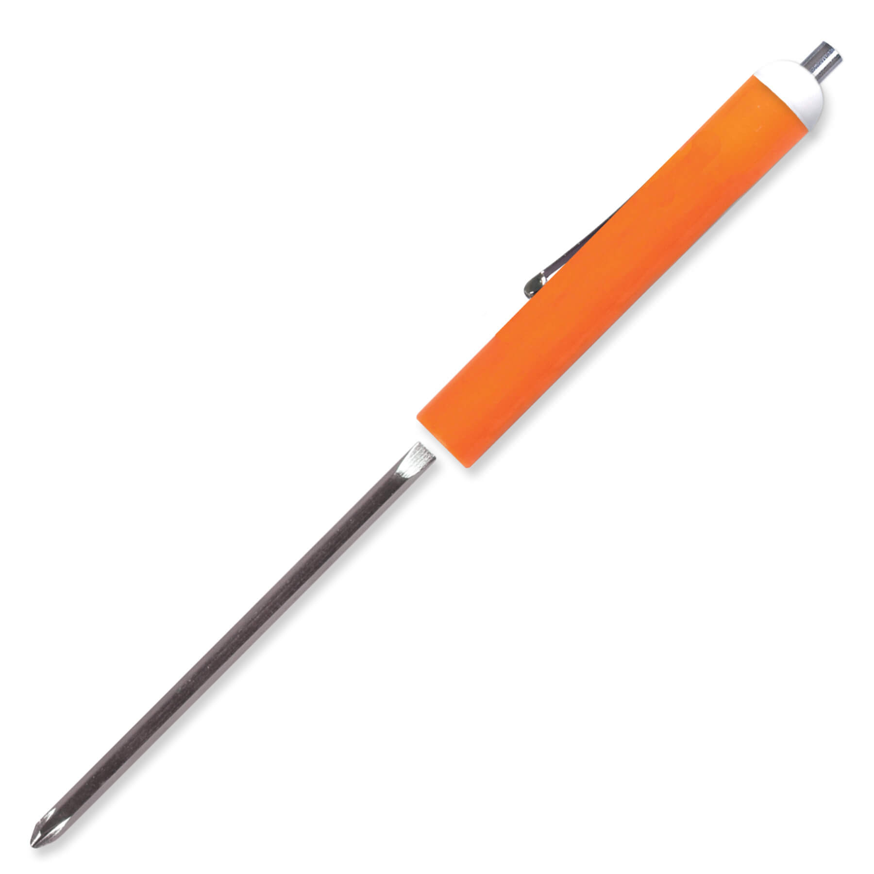 Pocket Screwdriver Reversible Flat Blade + Magnet Top 1