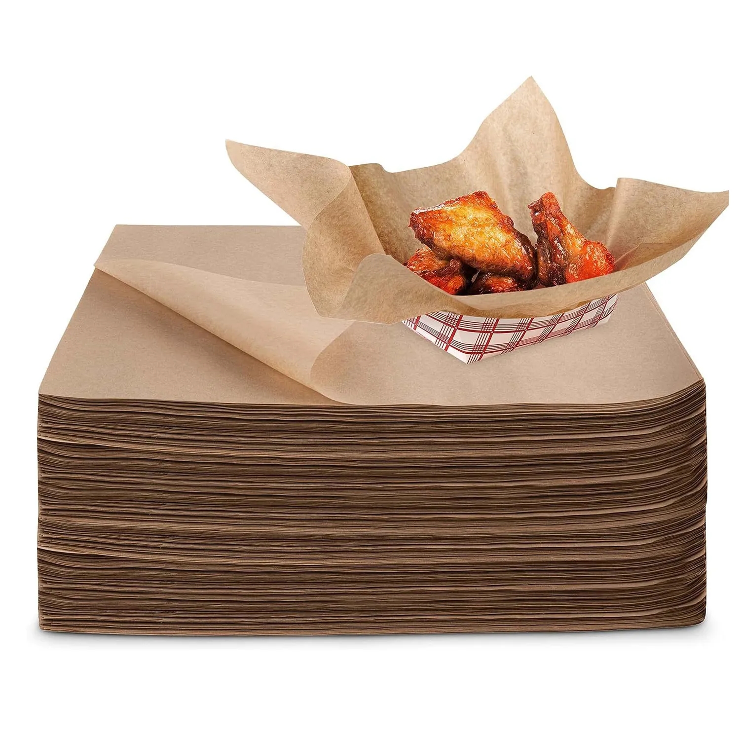 12"x12" Blotting Oven Bread Fried Chicken Burger Paper