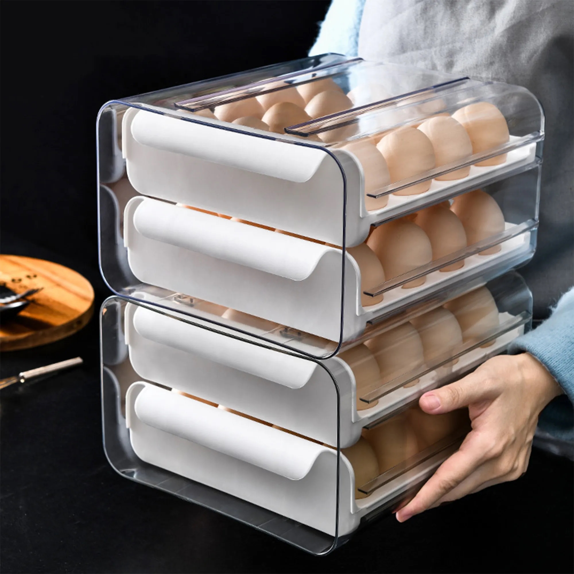 Plastic Egg Storage Box 4