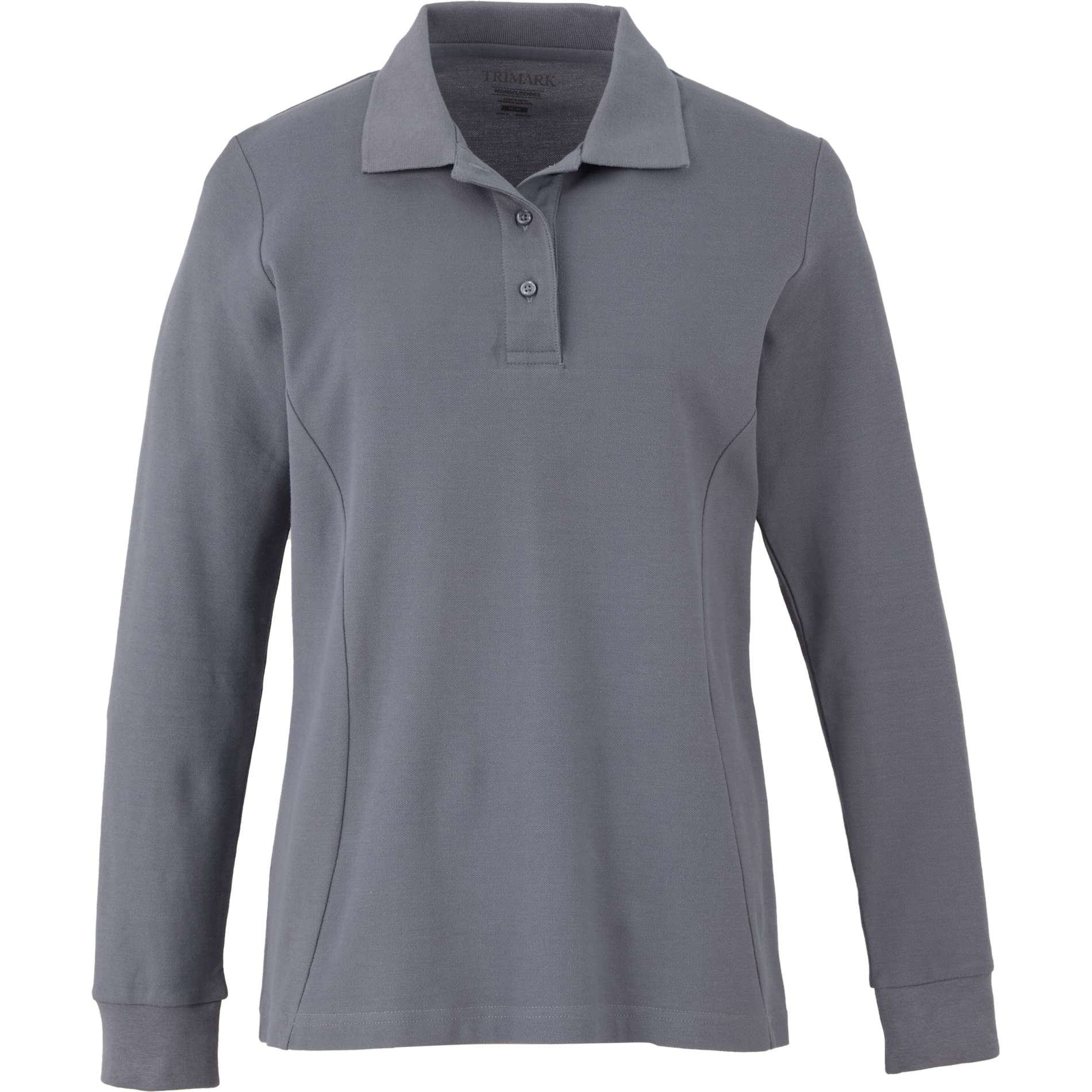 PALO Long Sleeve 100% Cotton Pique Polo - Women's 57