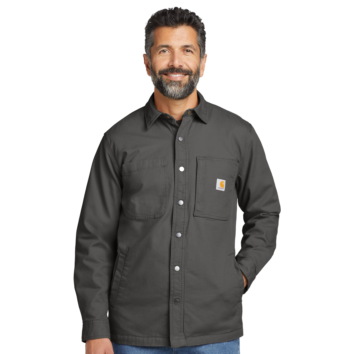 Carhartt® Rugged Flex® Fleece-Lined Shirt Jac 2