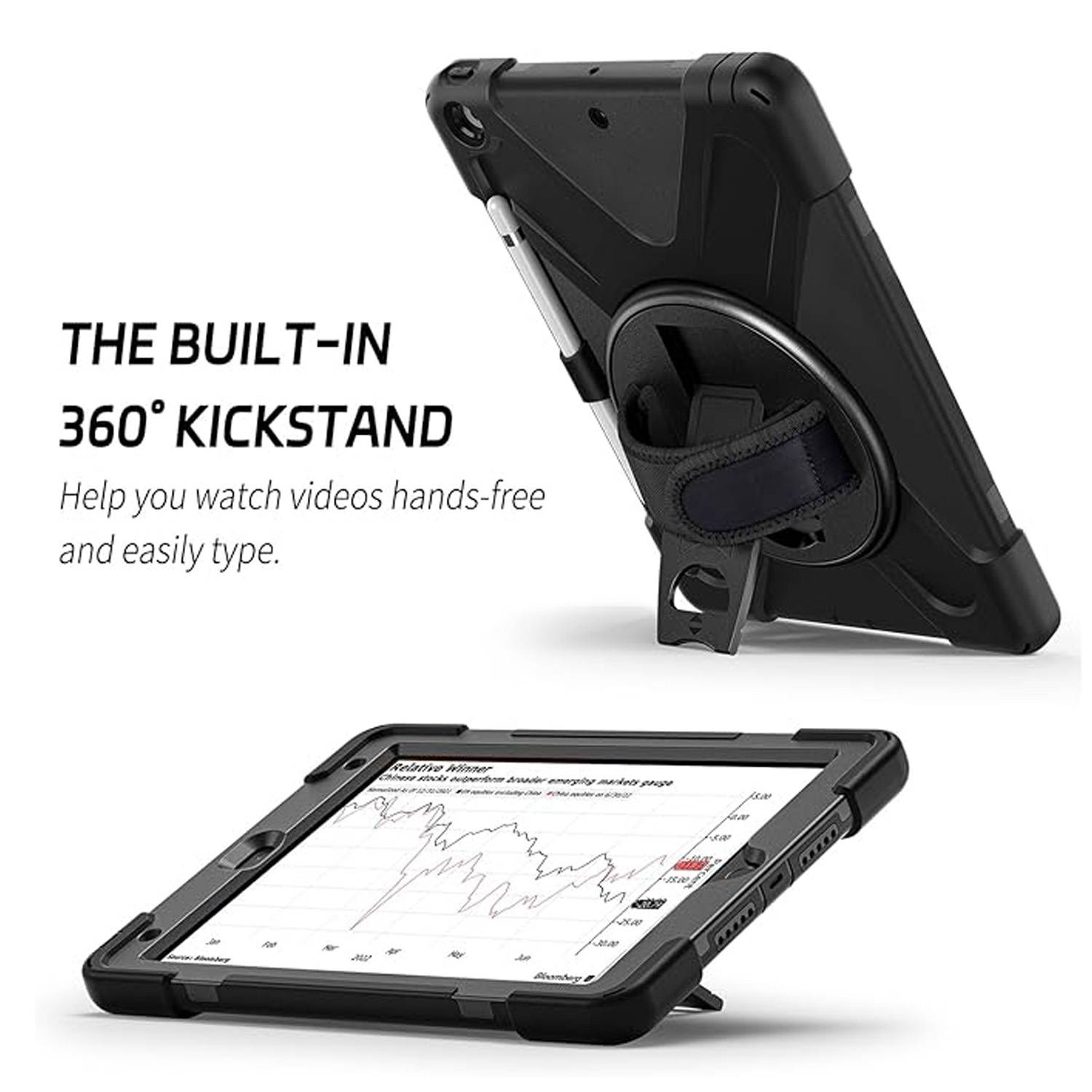iPad case 10.2 inch silicone PC full cover 6