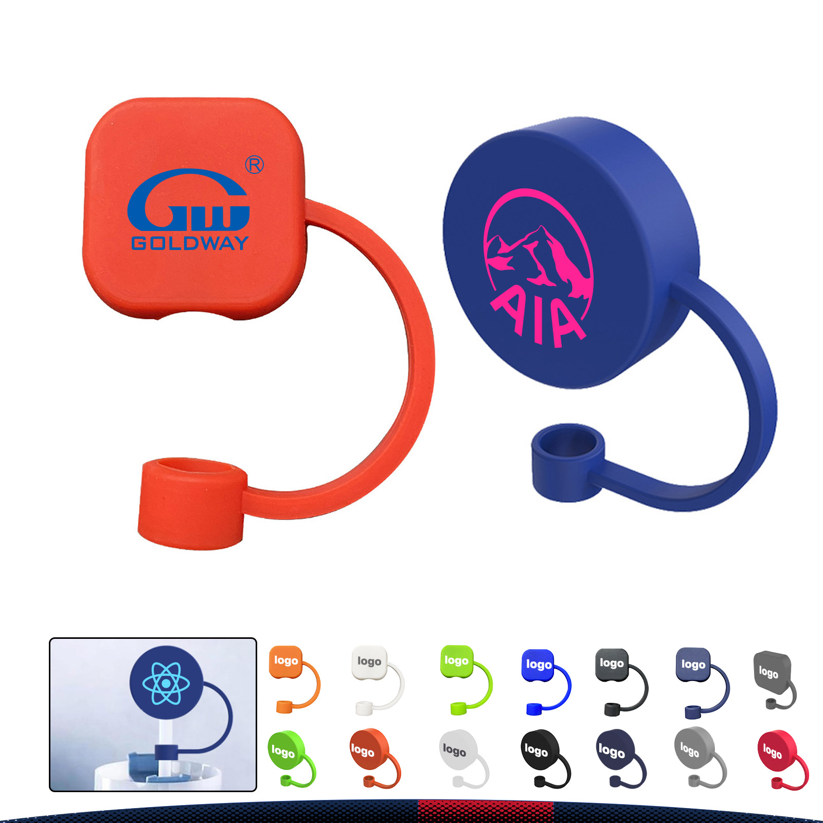 Wibbit Silicone Straw Topper 8