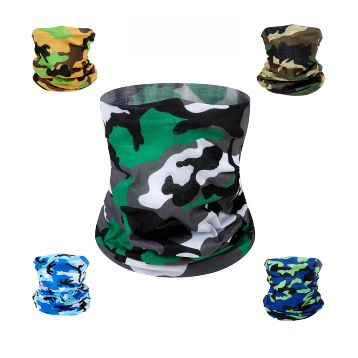 Full Color Seamless Sublimated Multifunctional Bandana Neck 3