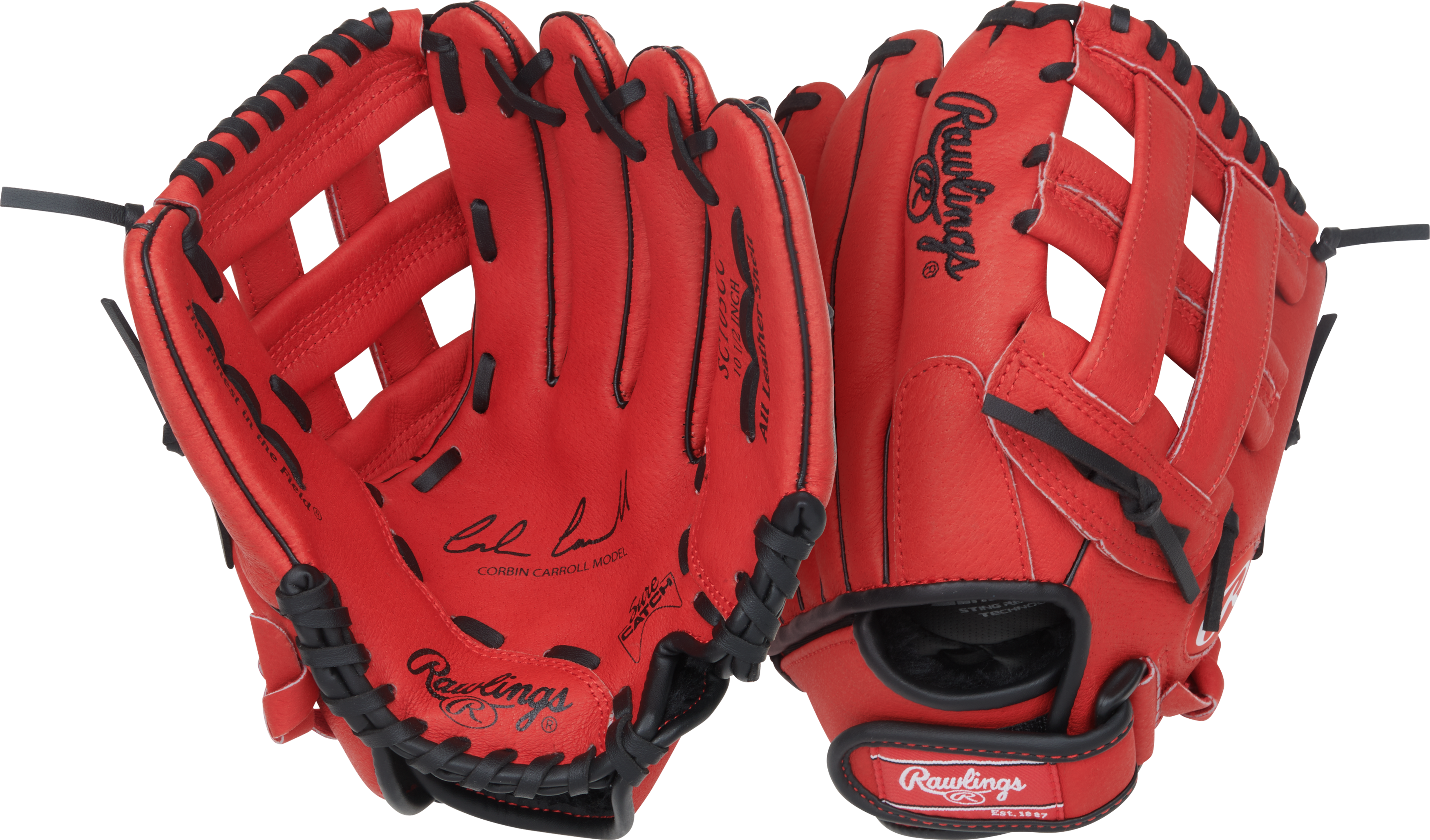Rawlings Sure Catch 10.5 in Baseball  Glove, Infield 3