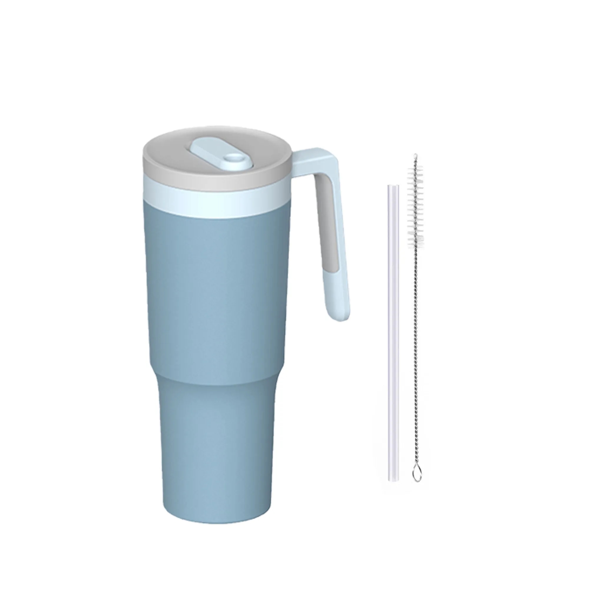 New 40oz Straw Cup with Handle 5