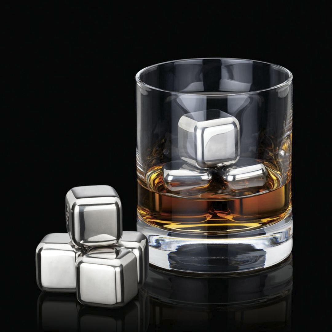 Swiss Force® S/S Ice Cube Set of 4 5