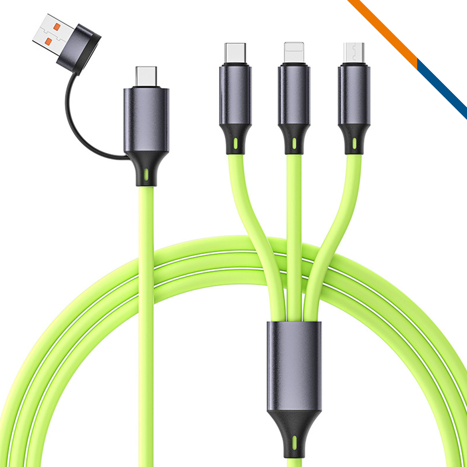 SyncFast 5in1 Fast Charging Data Transfer Cable 10