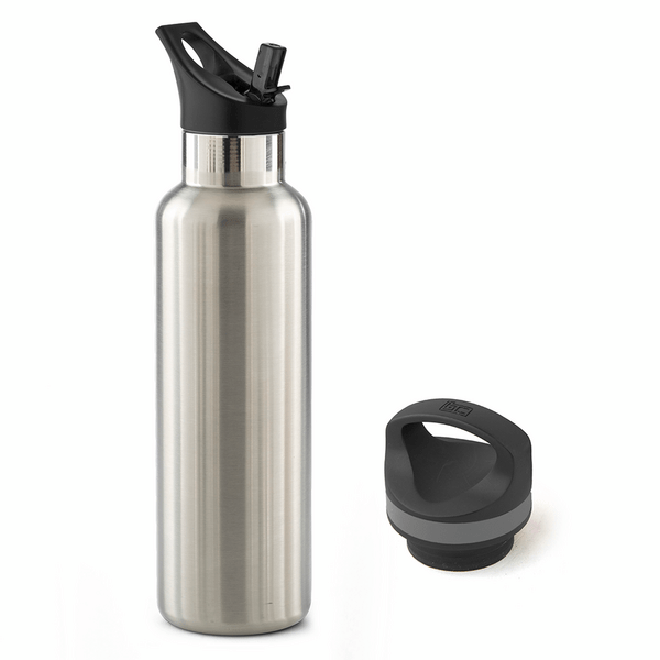 20 oz Basecamp Mesa Tundra Bottle with Screw Top and Flip-Top Straw Lid 114