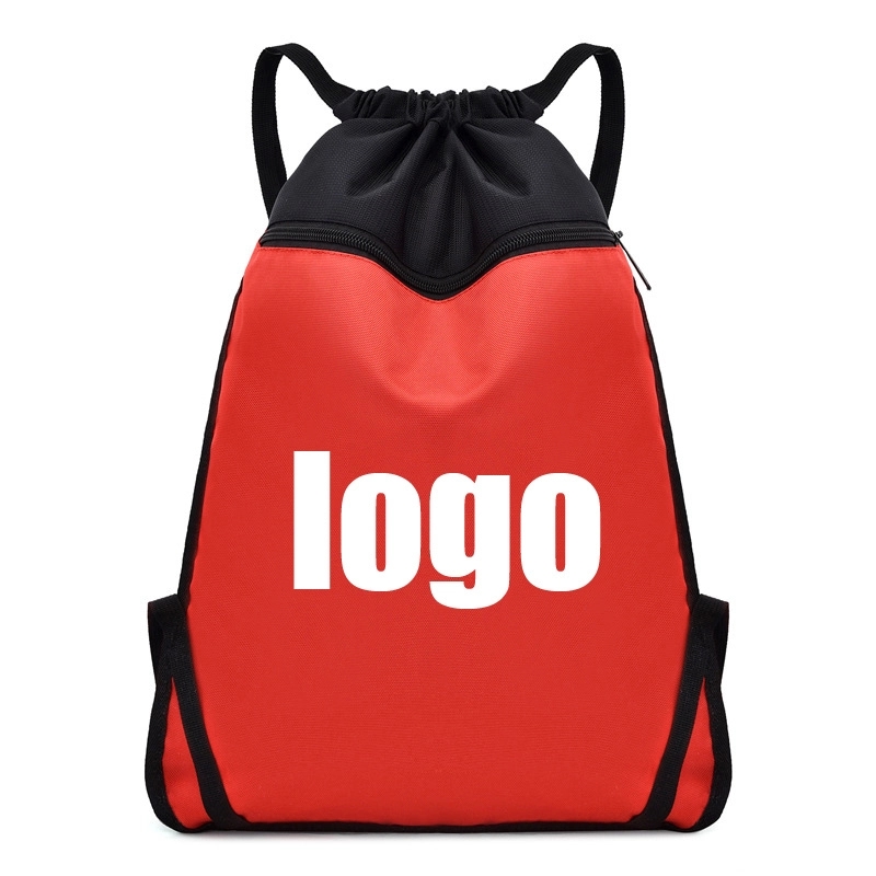 Custom Drawstring Backpack & Sport Storage Oxford Fabric Bag 7