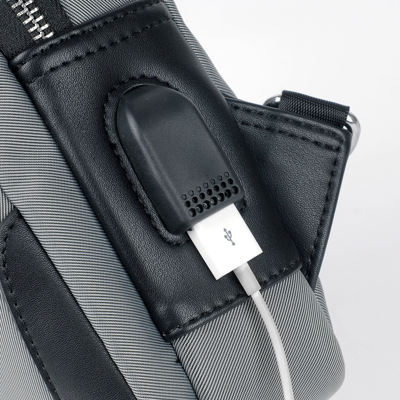 Travel Crossbody Bag with USB 6