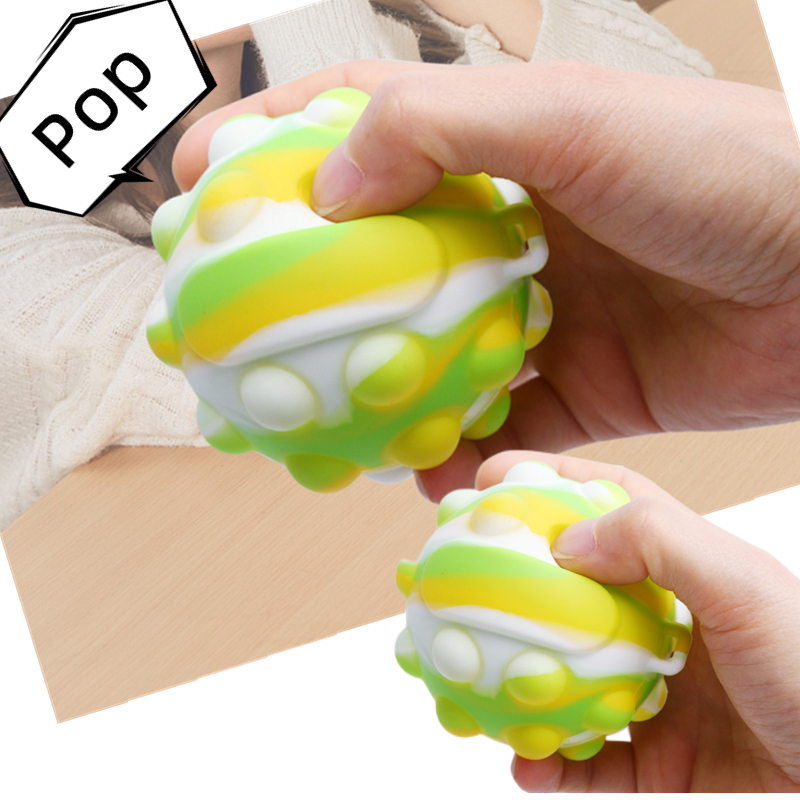 Silicone Stress Pop Ball 3