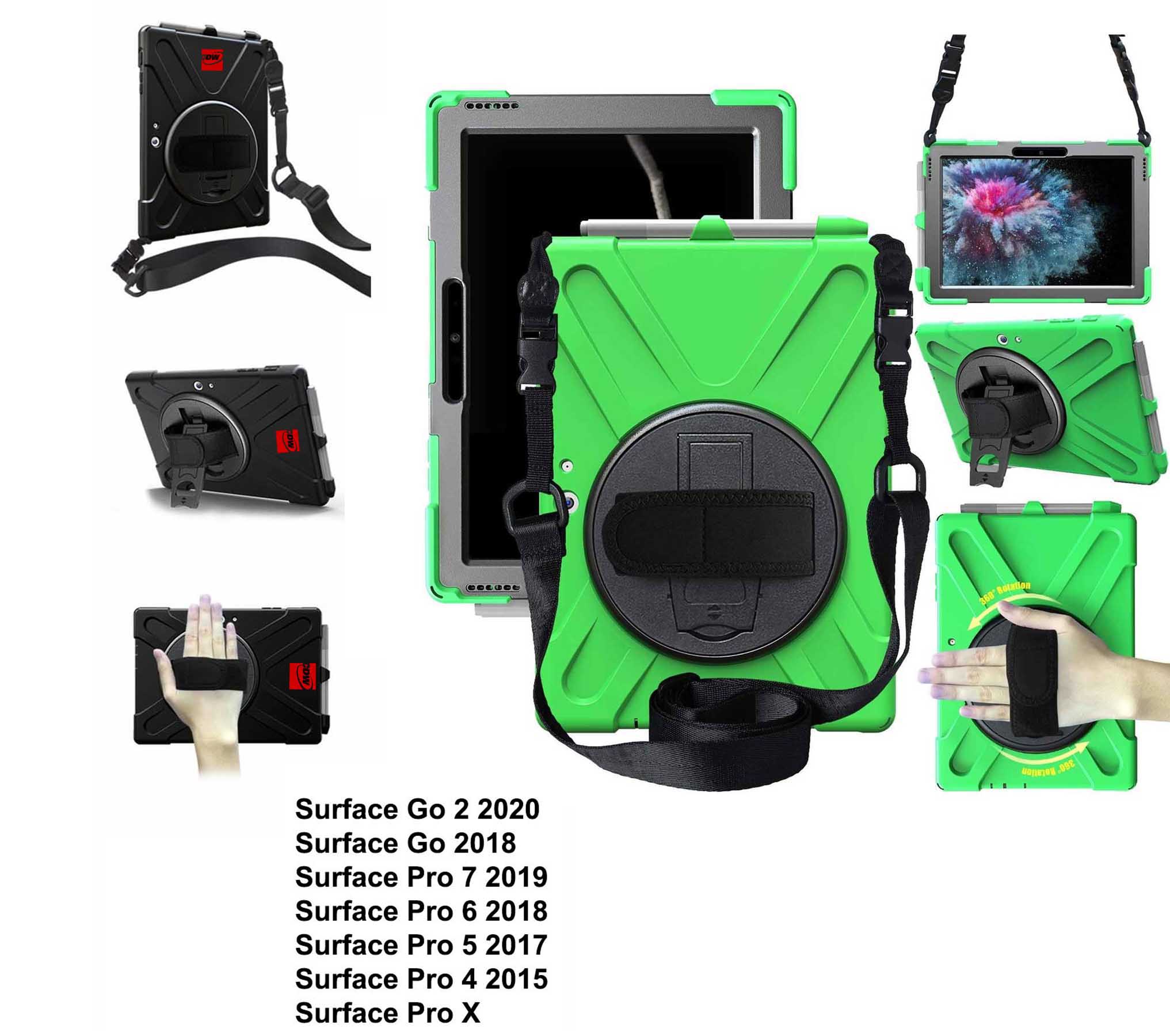 iBank ® Shockproof Case for Microsoft Surface Pro X 13", 2021/2020/2019 1