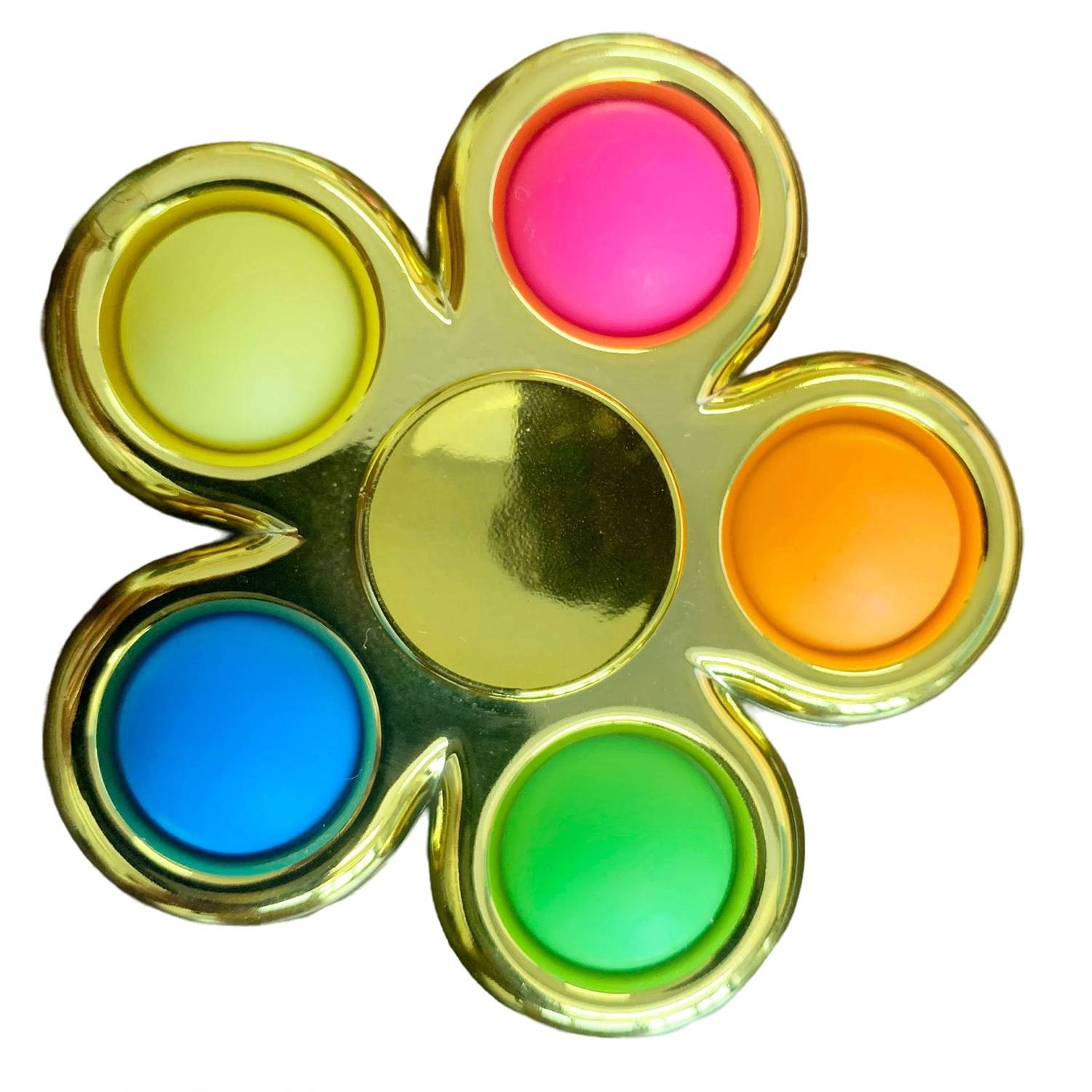 Push Pop Fidget Toy Anti-Stress Dimple Spinner 15