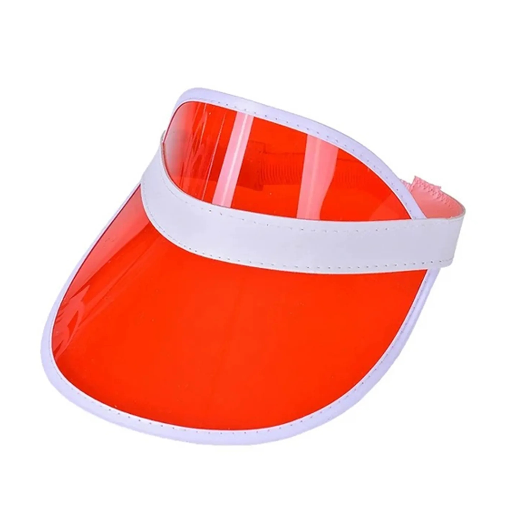 PVC Clear Sun Visor Hat 2