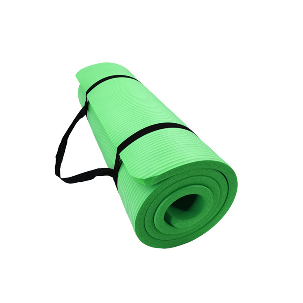 Yoga Mat Exercise Gym Fitness Equipment with Carrying Strap 2