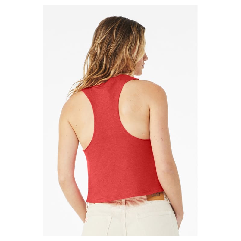 Bella + Canvas Ladies' Racerback Cropped Tank 42
