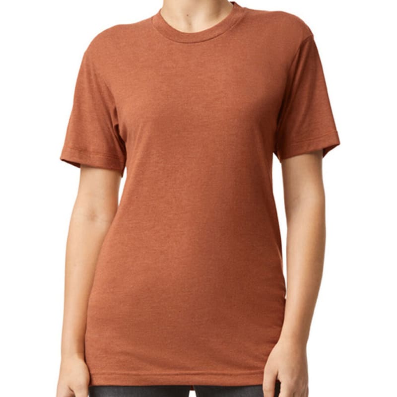 American Apparel Unisex Triblend Short-Sleeve Track T-Shirt 18