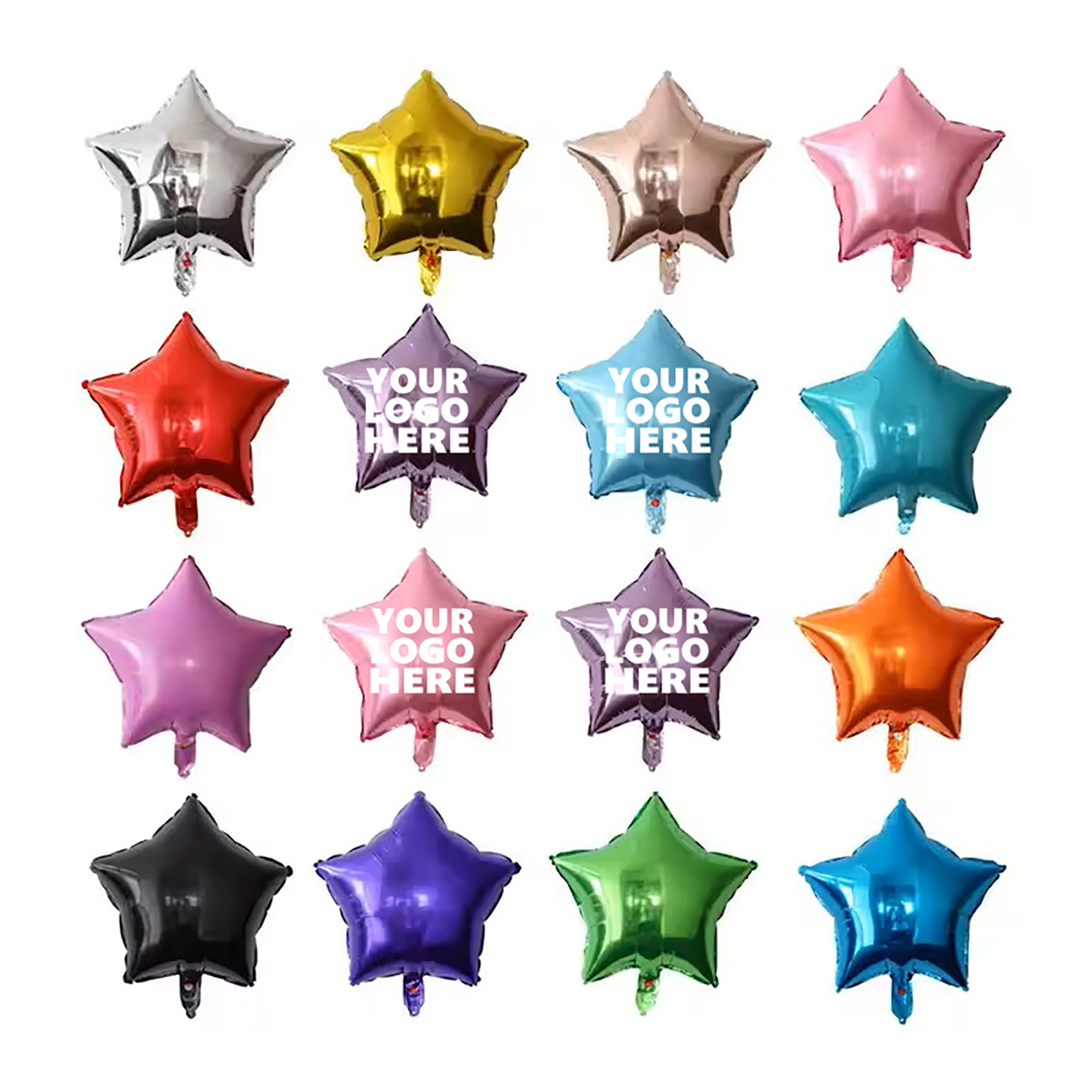 18 Inches Star Shape Foil Balloons 2