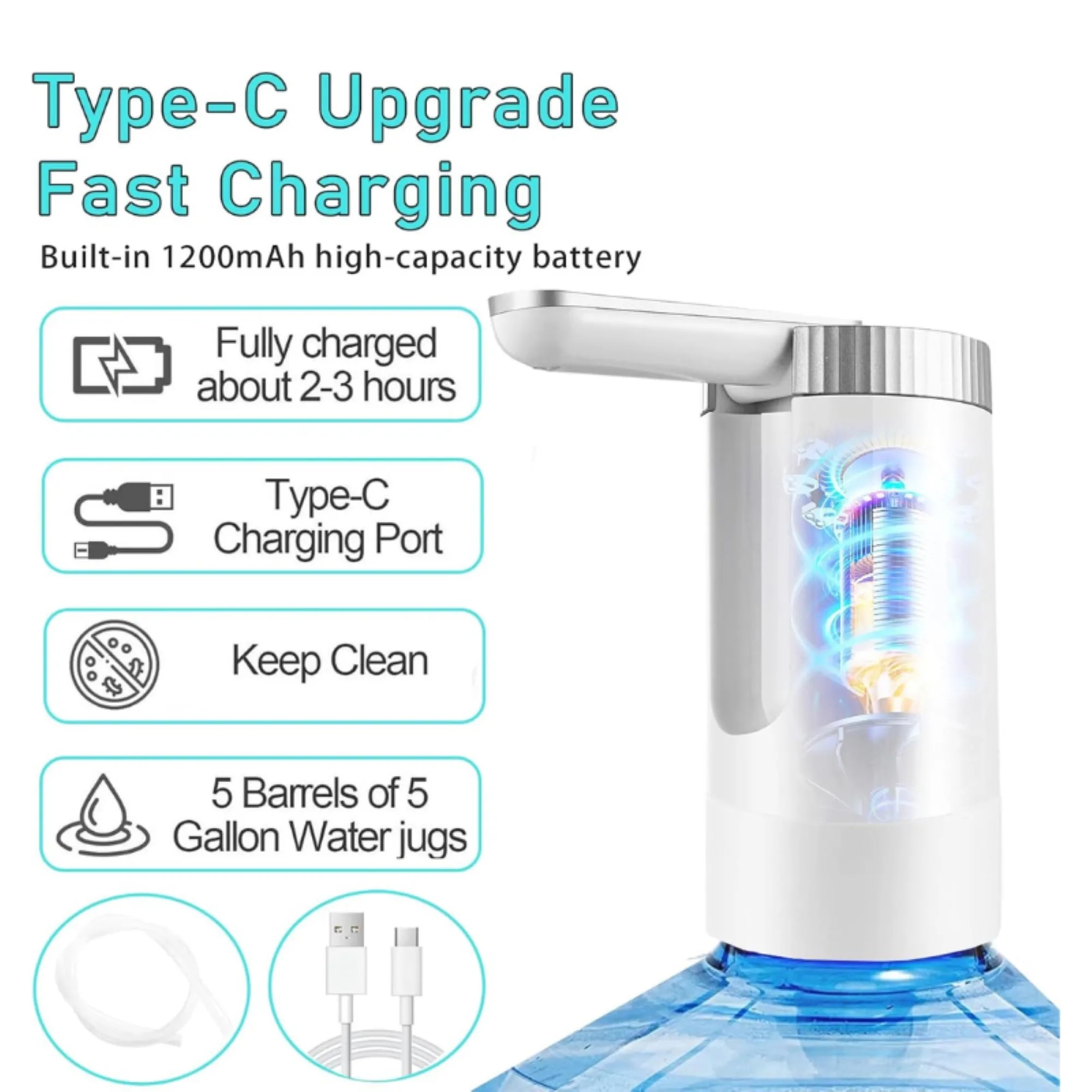 Silent Fold Portable Pump Dispenser 4
