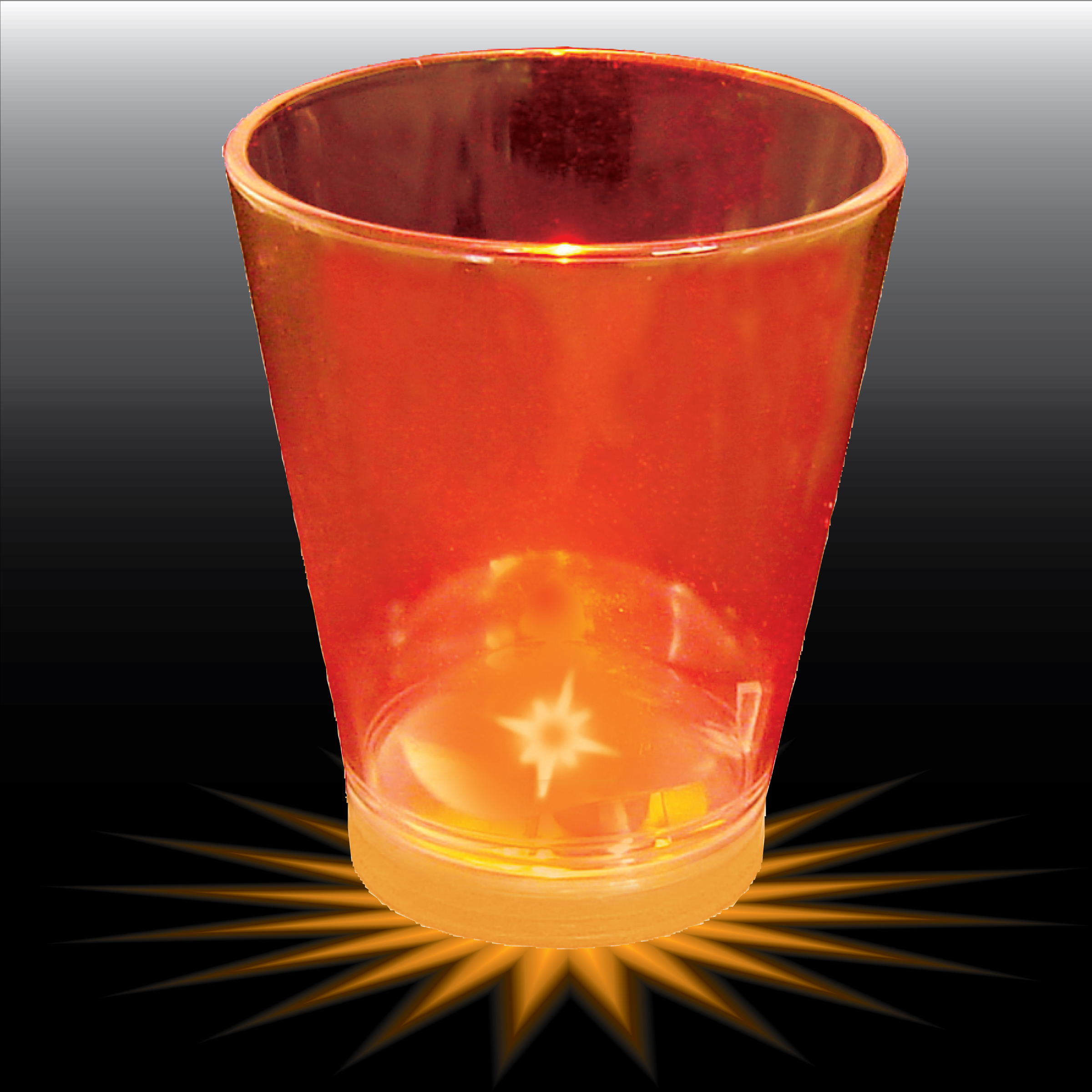 1.5oz Light Up Plastic Standard Shot Glass 17