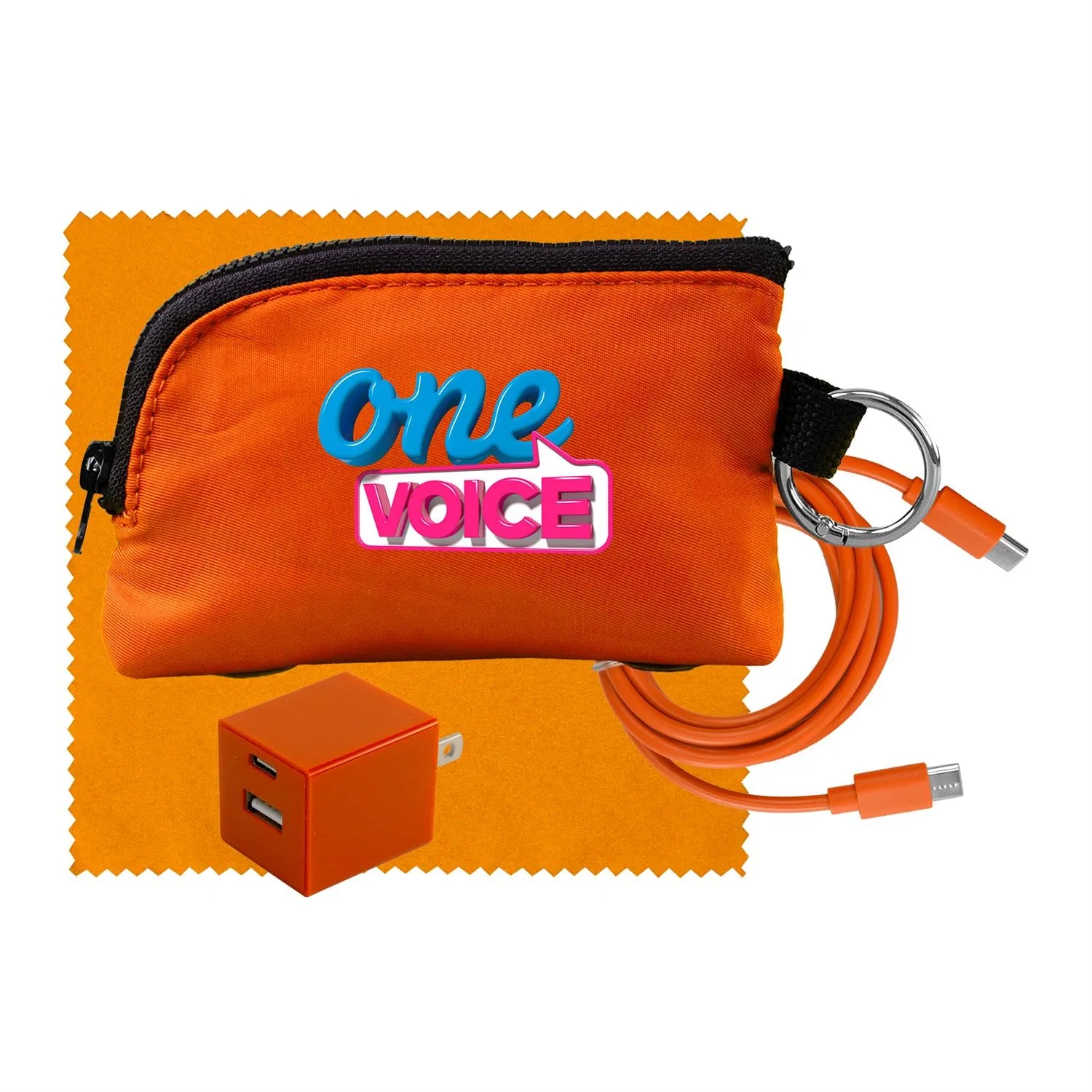 Zip Around A+C to C Cable, Wall & Cloth Set 10