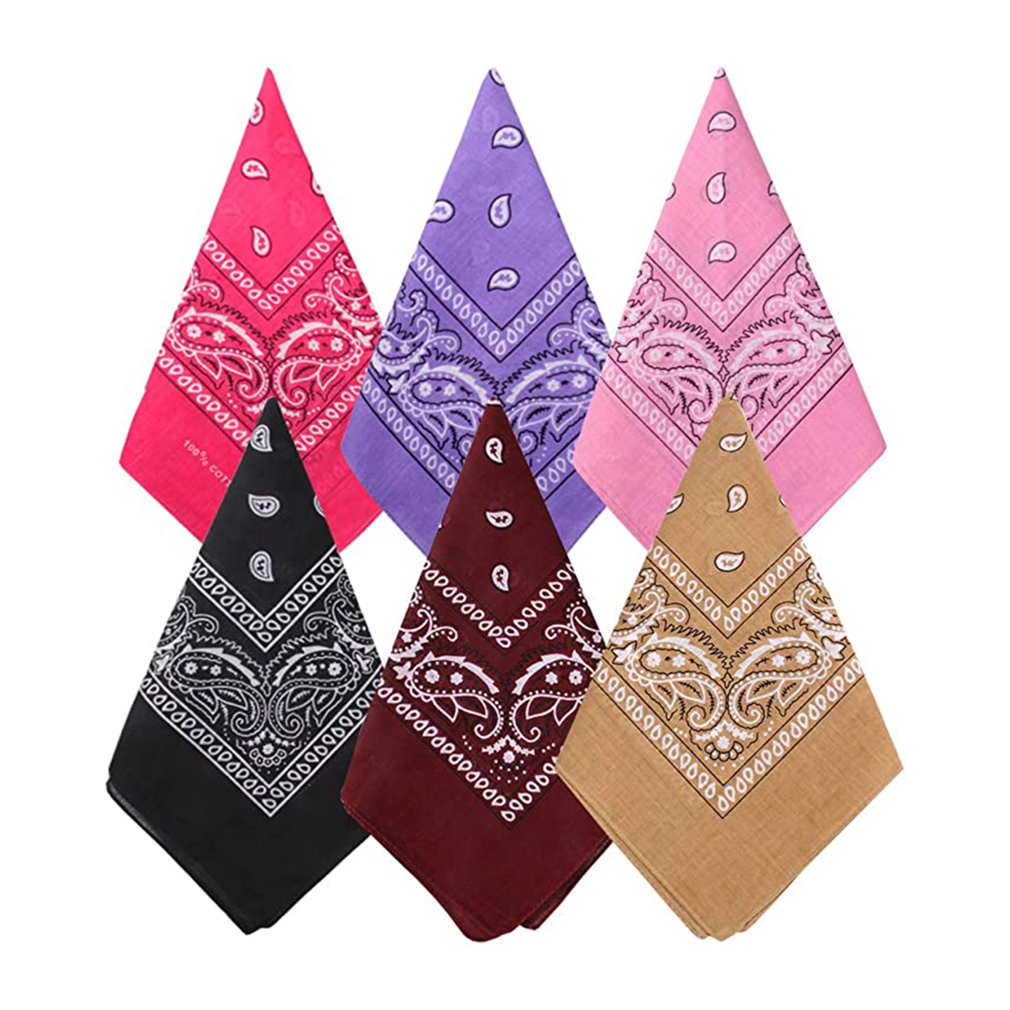 Custom Paisley Full Print Bandanna 9