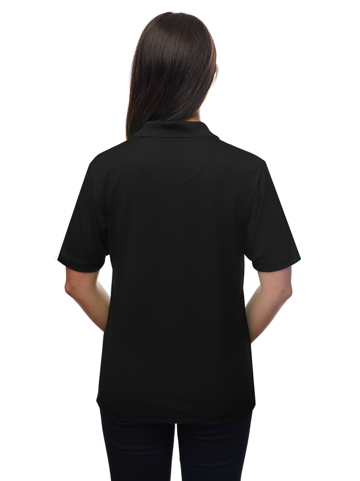 Blue Generation - Women's Pocketless Wicking V-Neck Polo 35