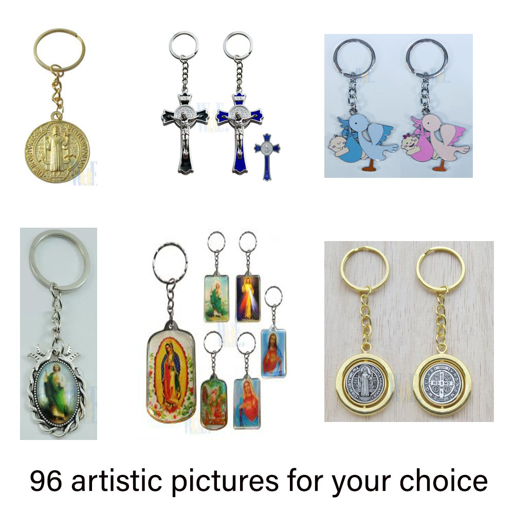 Metal Religious Keychain 2