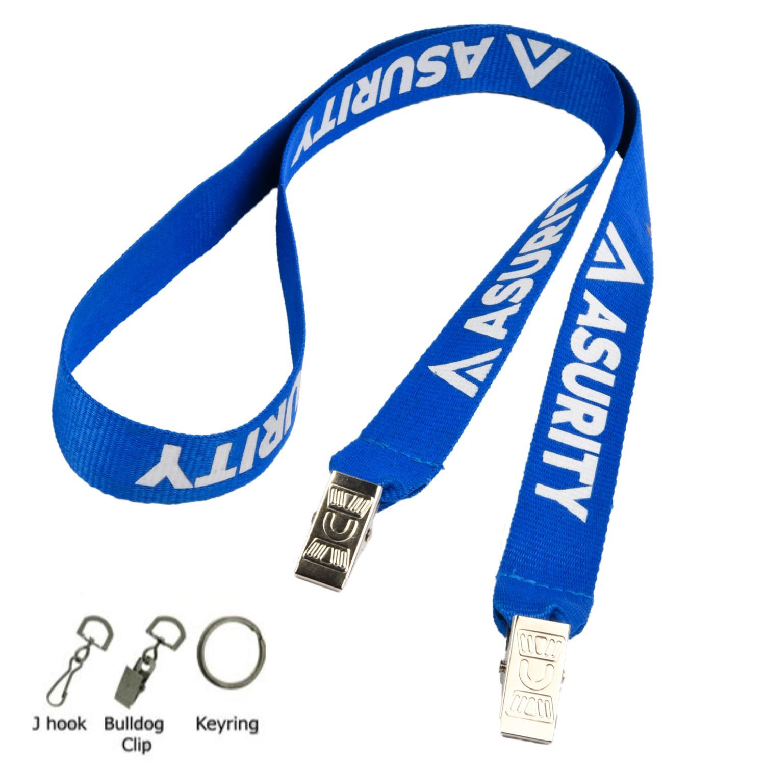 USA Made Double Ended Lanyard - Polyester 1