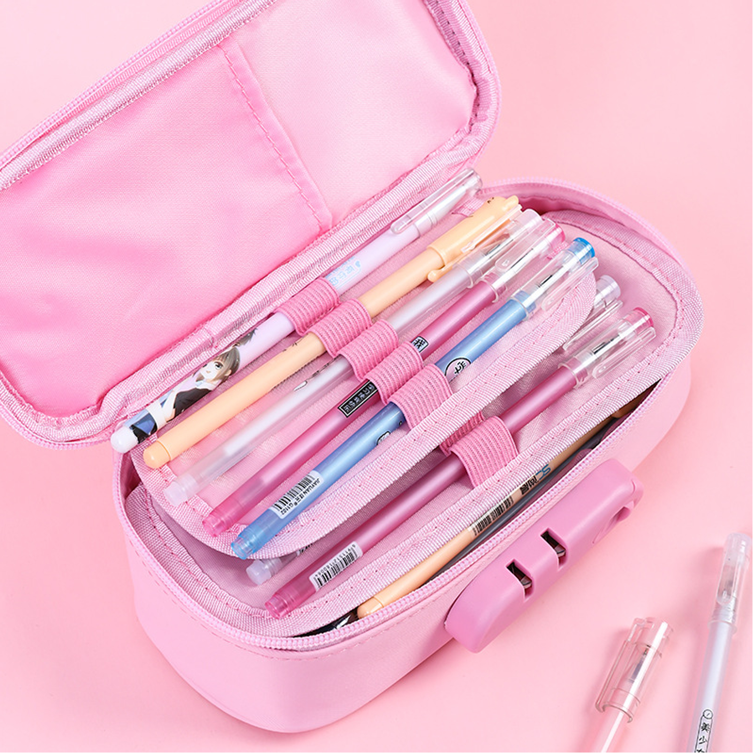 Pencil Case Lockbox With Code 7