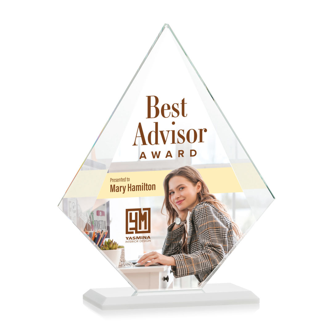 Rideau VividPrint™ Award - White 3