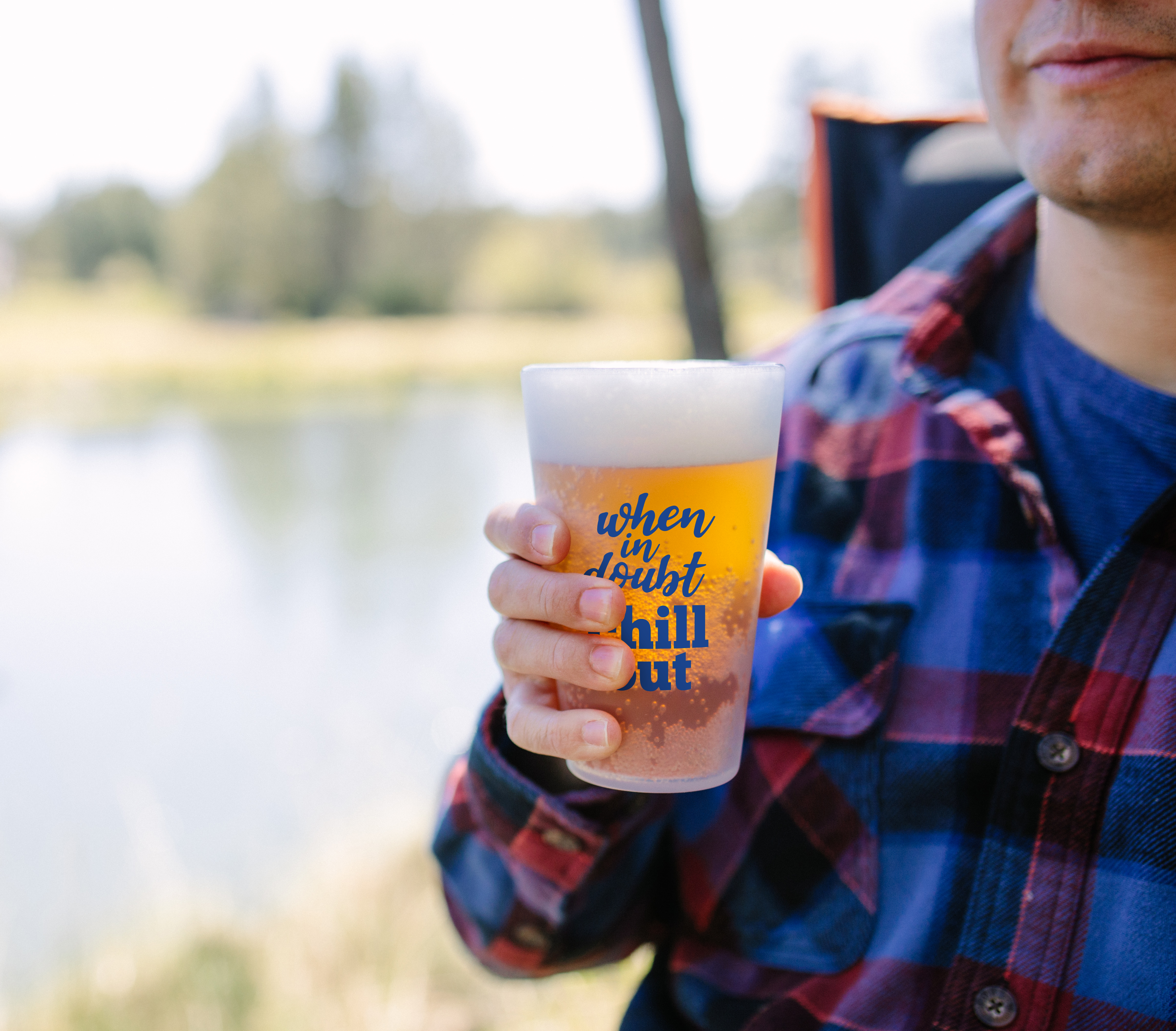 Silipint® Straight Up Pint Glass - 16 oz. 91