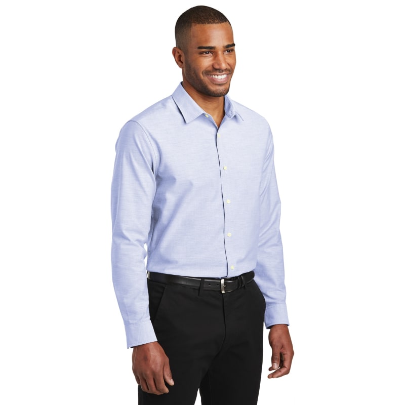 Port Authority Slim Fit SuperPro Oxford Shirt. 9